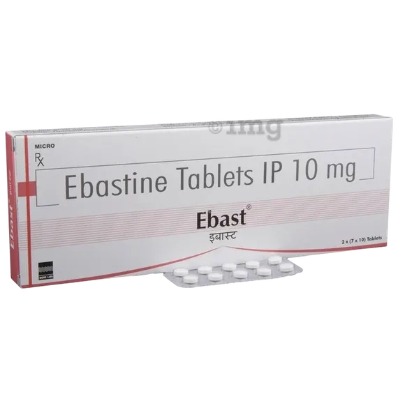 ebast 10mg tablet 10's